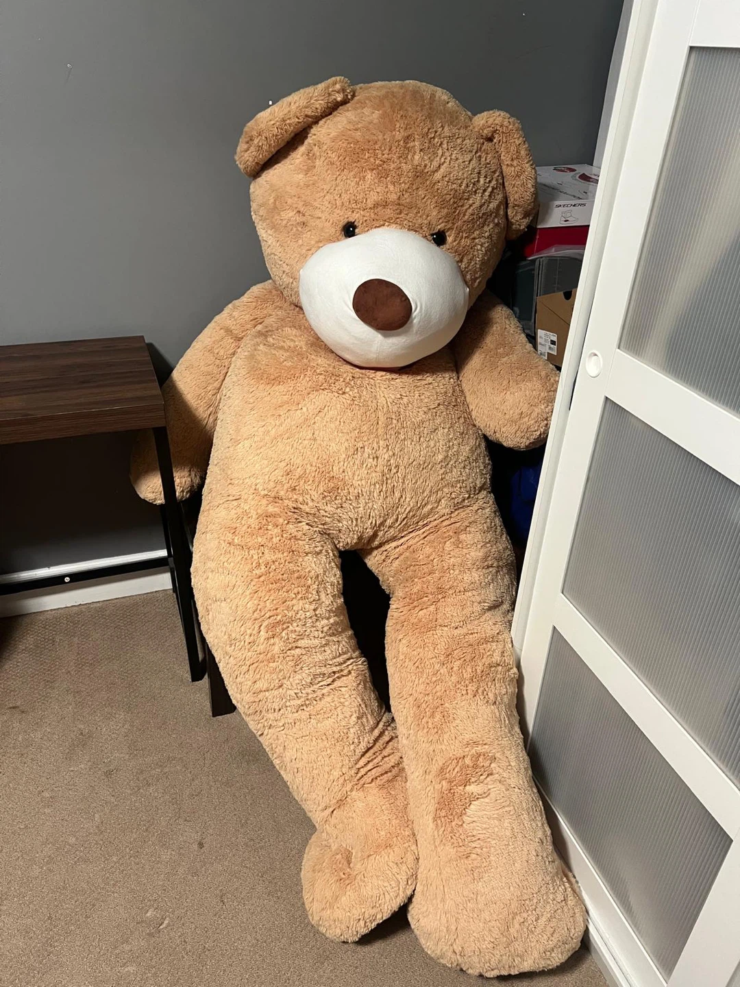 Giant Human size Teddy Bear - Tan