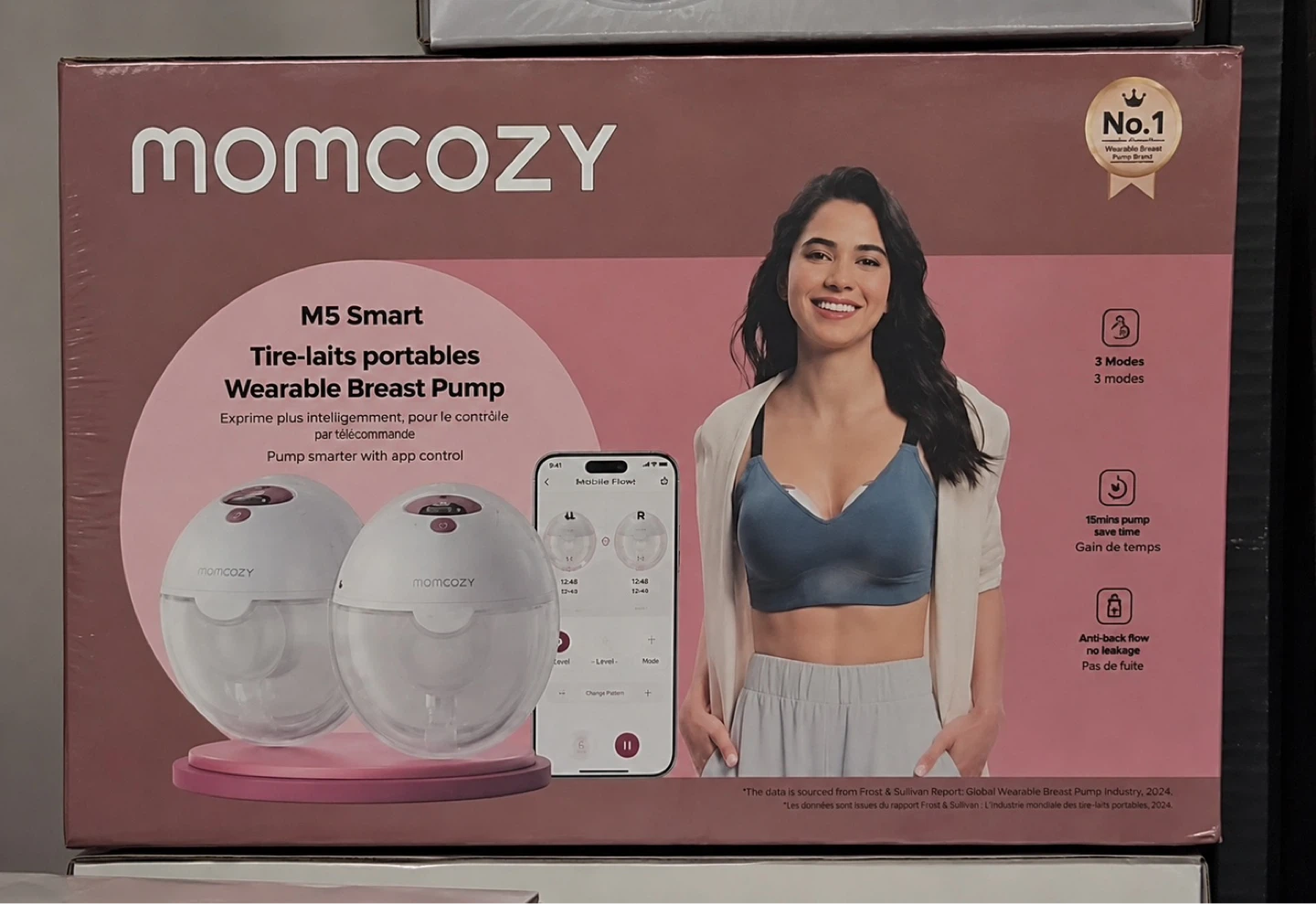 Momcozy M5 Smart Wearable Breast Pump