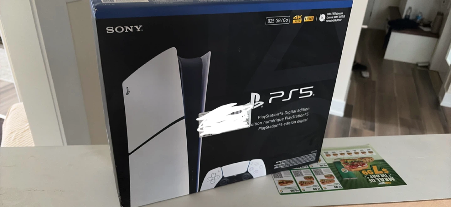 Sony PlayStation 5 Digital Edition Console 825GB