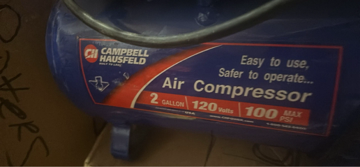 Campbell Hausfeld 2 Gallon Air Compressor
