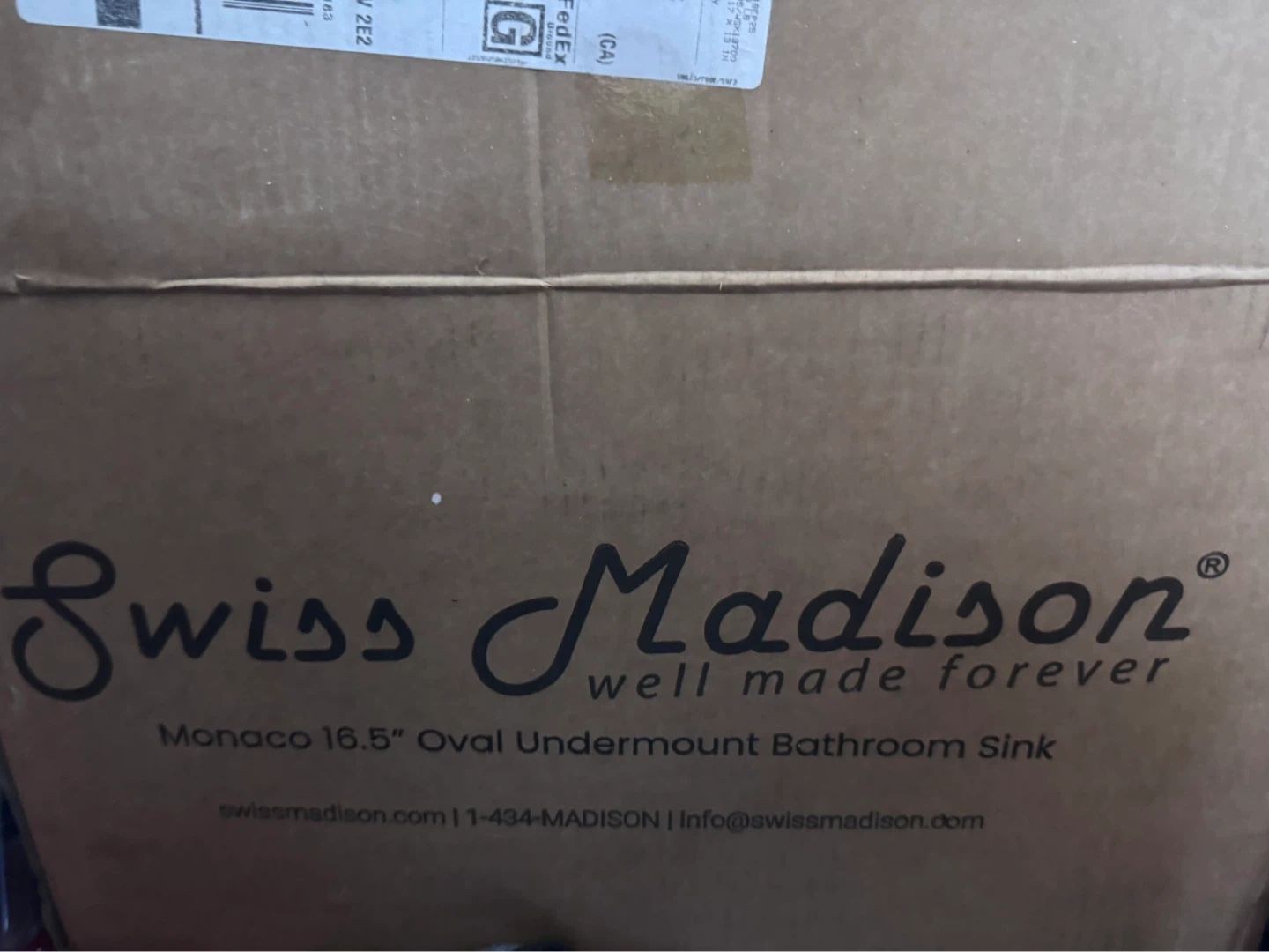 Swiss Madison Monaco 16.5" Oval Undermount Bathroom Sink - photo 2