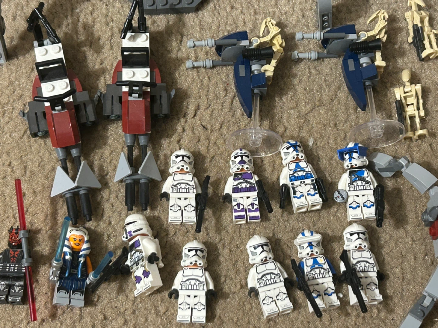 LEGO Star Wars Clone Wars Battle Droids & Vehicles Lot - photo 2