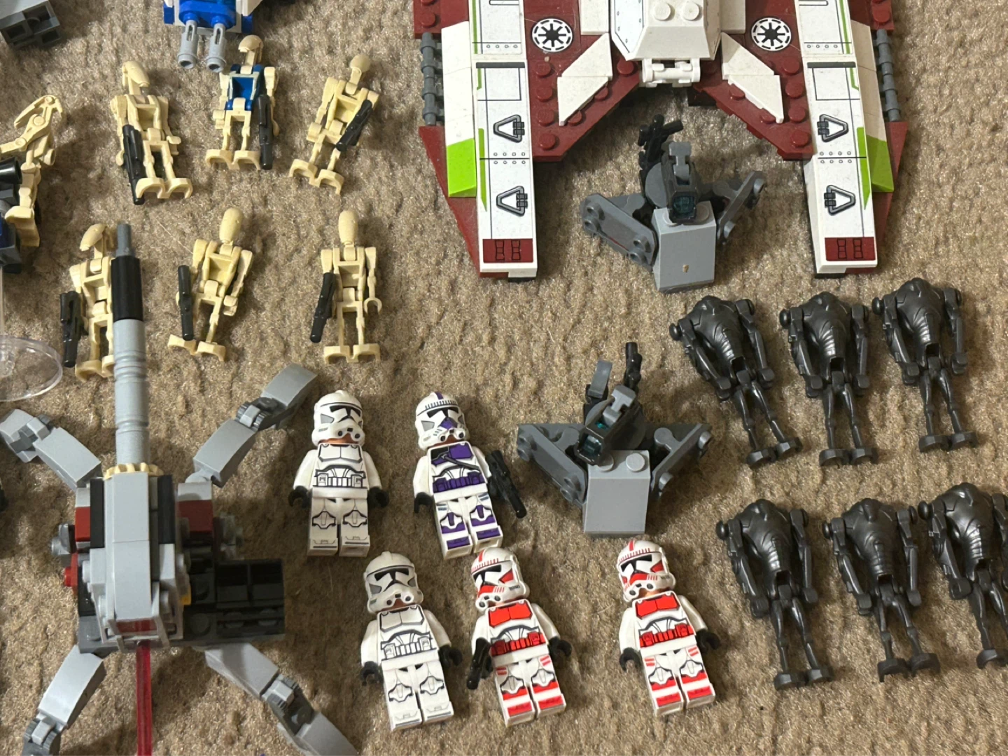 LEGO Star Wars Clone Wars Battle Droids & Vehicles Lot - photo 3