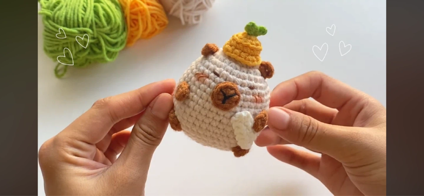 Handmade Crochet Animal Charm - photo 2
