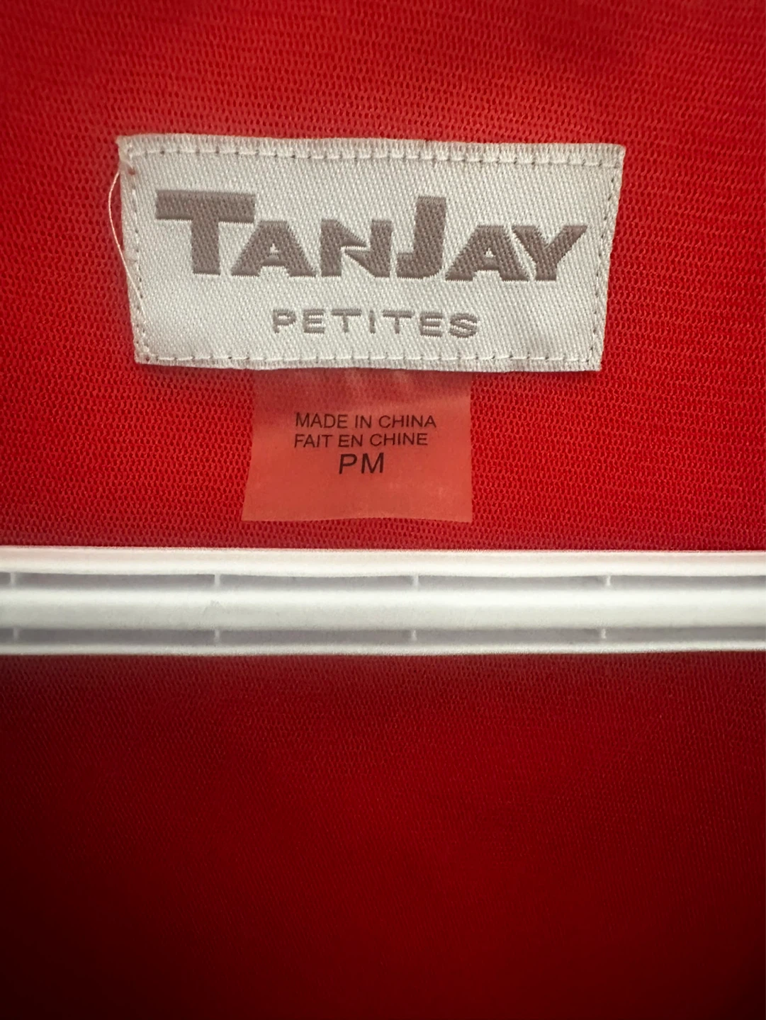 Vintage TanJay Petites Red Print Blouse - PM - photo 3