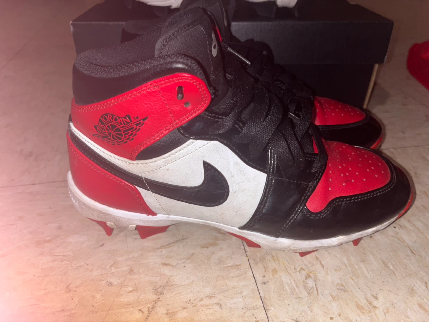 Nike Air Jordan 1 High Top Cleats - photo 2