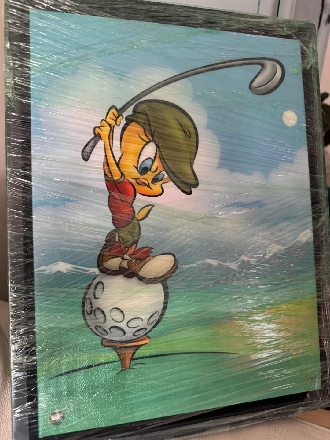 Tweety Bird Golf Canvas Art - photo 4