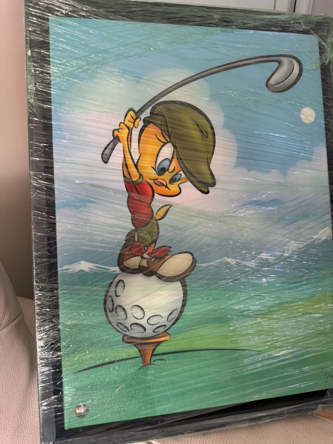 Tweety Bird Golf Canvas Art - photo 5
