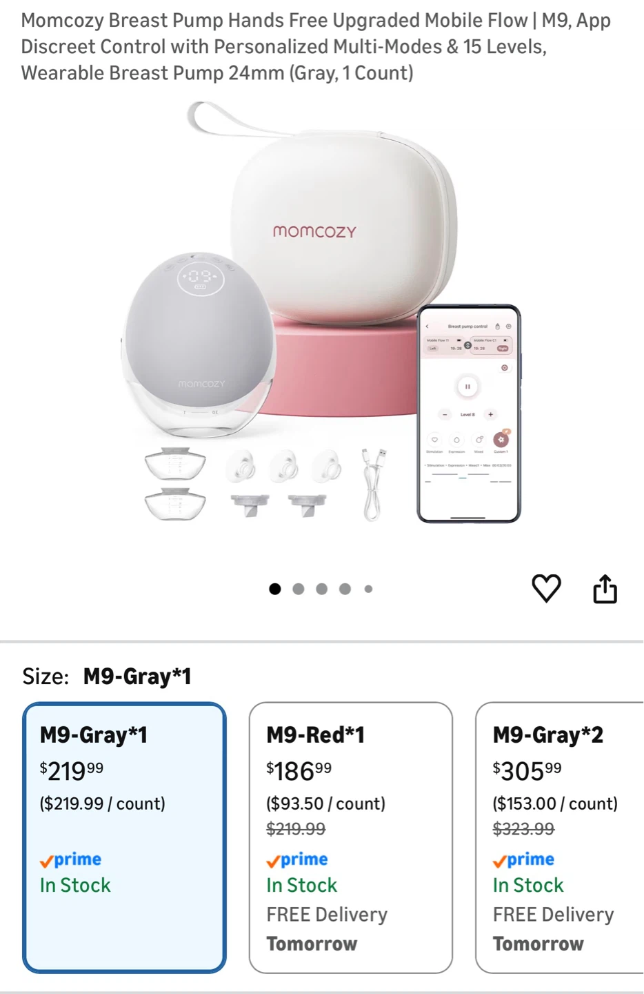 Momcozy Mobile Flow Breast Pump - photo 2