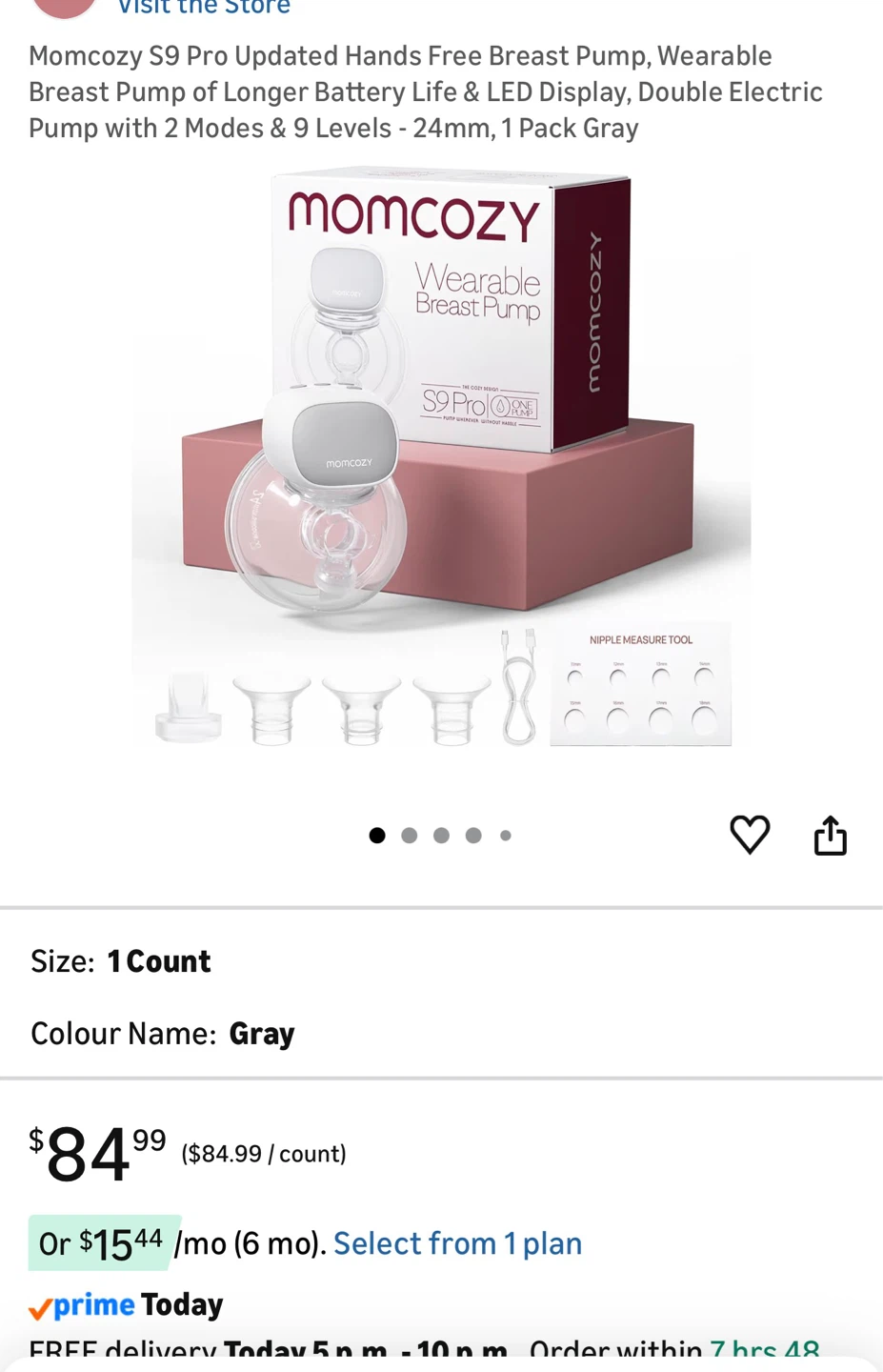 Momcozy S9 Pro Wearable Breast Pump - photo 2