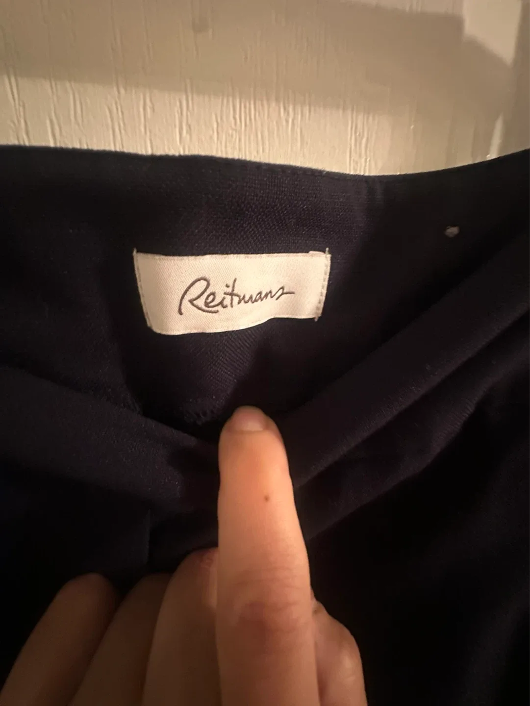Reitmans Navy Blue Pants Size 10 - photo 3
