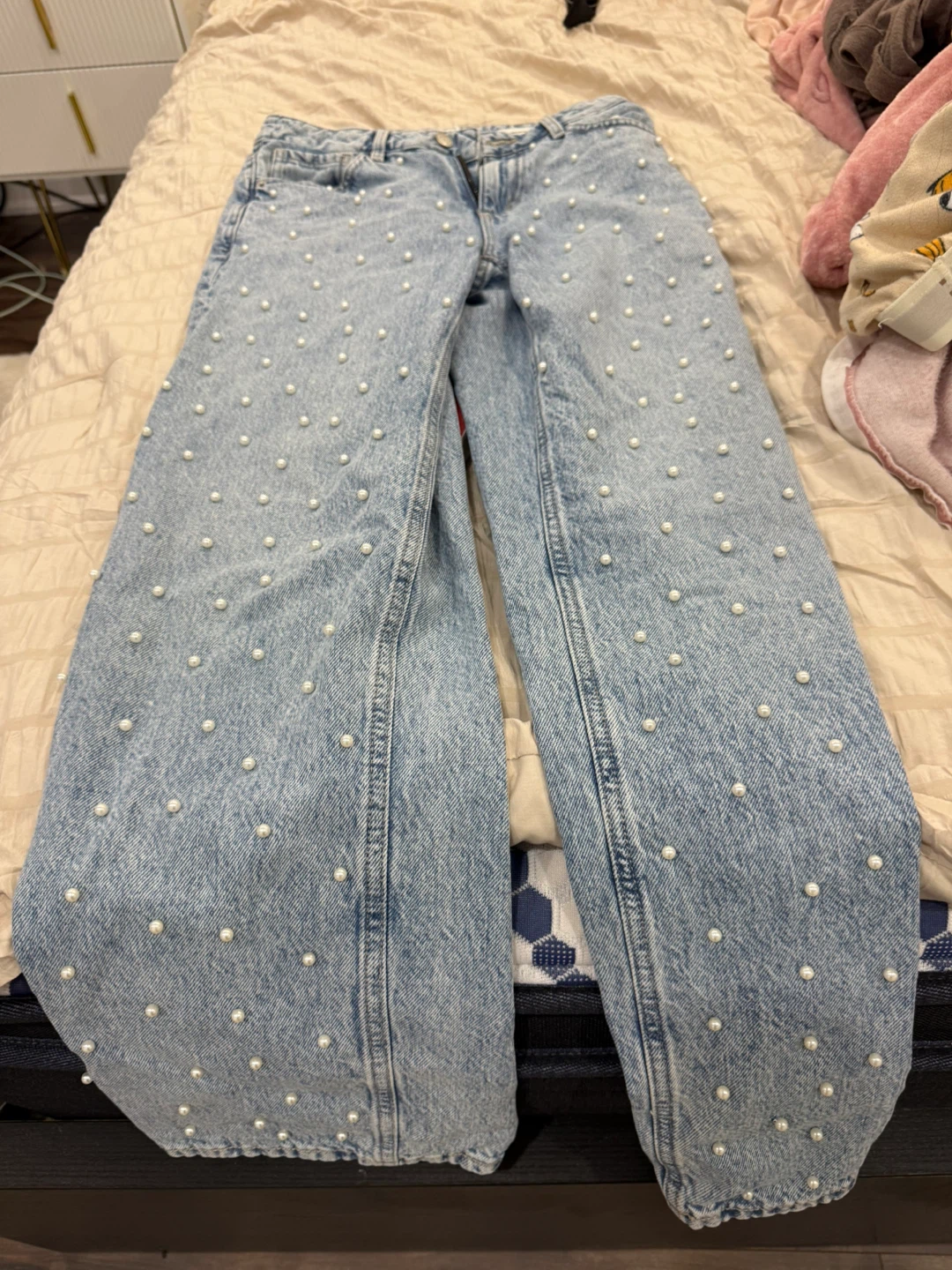 Dynamite Denim Mika Relaxed Straight Jeans Size 24