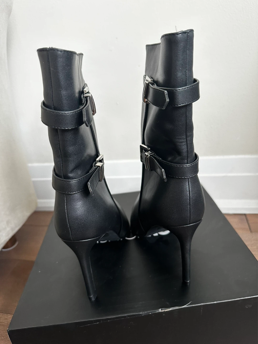 Fashion Nova Heeled Ankle Boots with Buckle Detail - photo 3