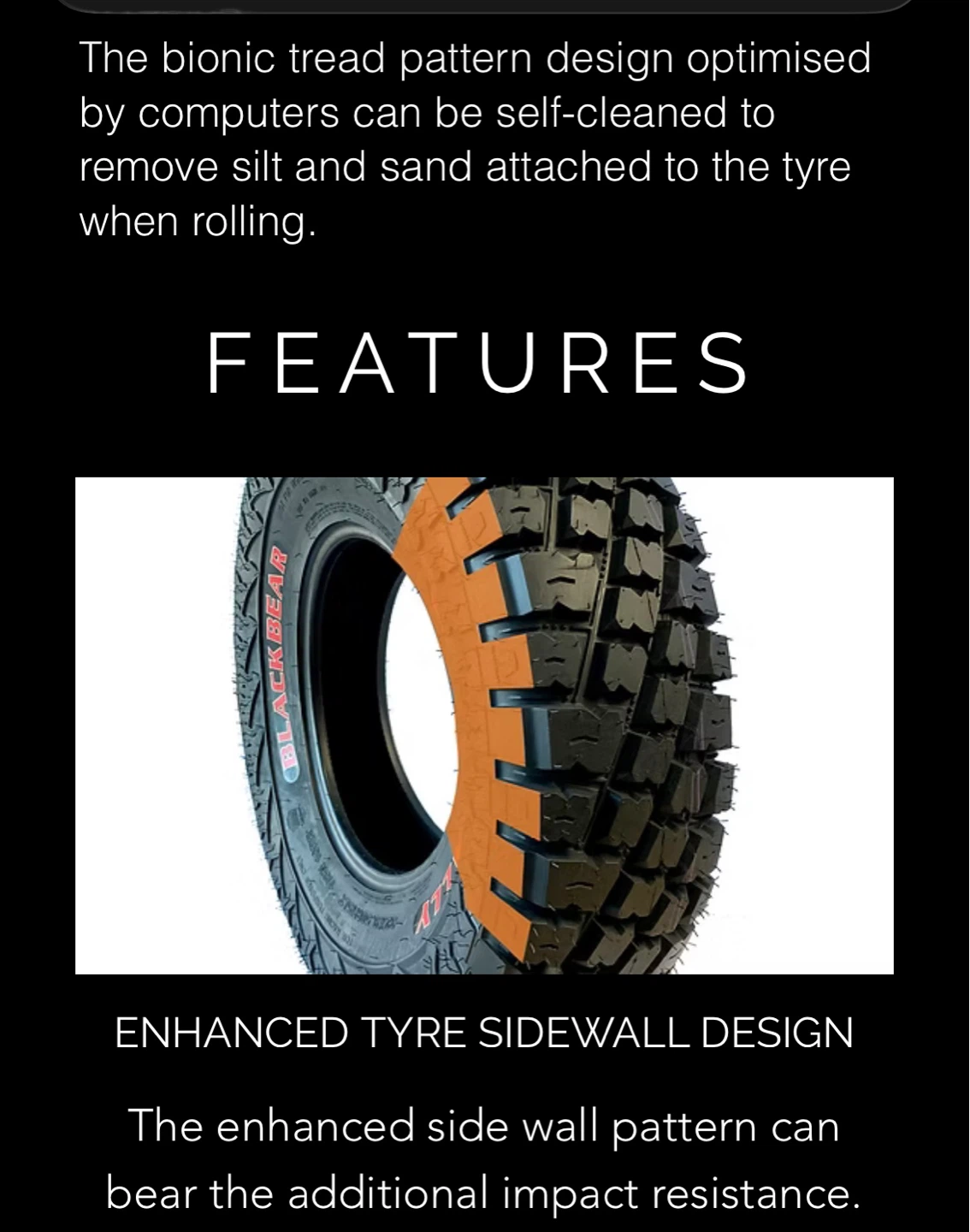 Black Bear BAJA RALLY Off-Road Tire - photo 2