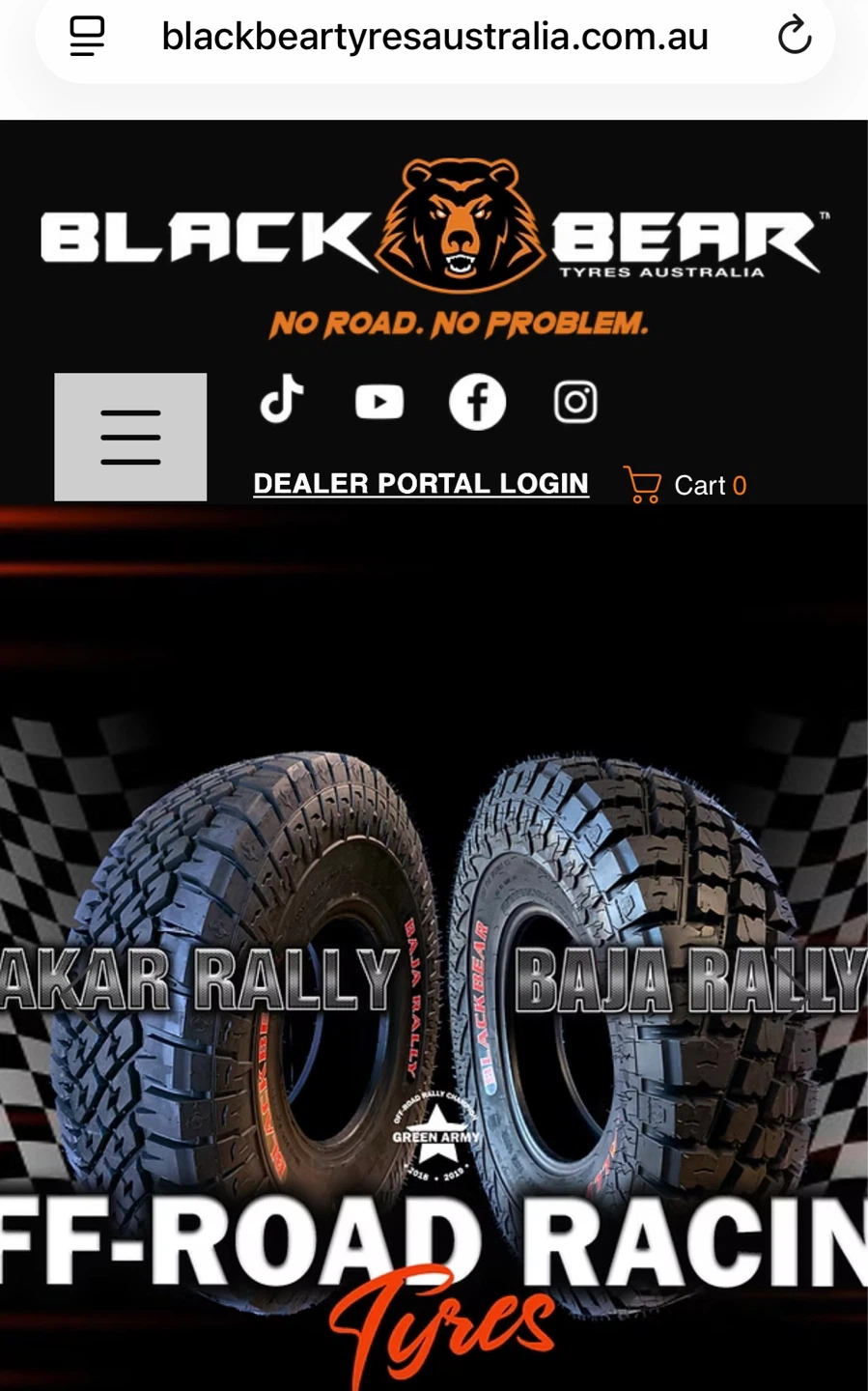 Black Bear BAJA RALLY Off-Road Tire