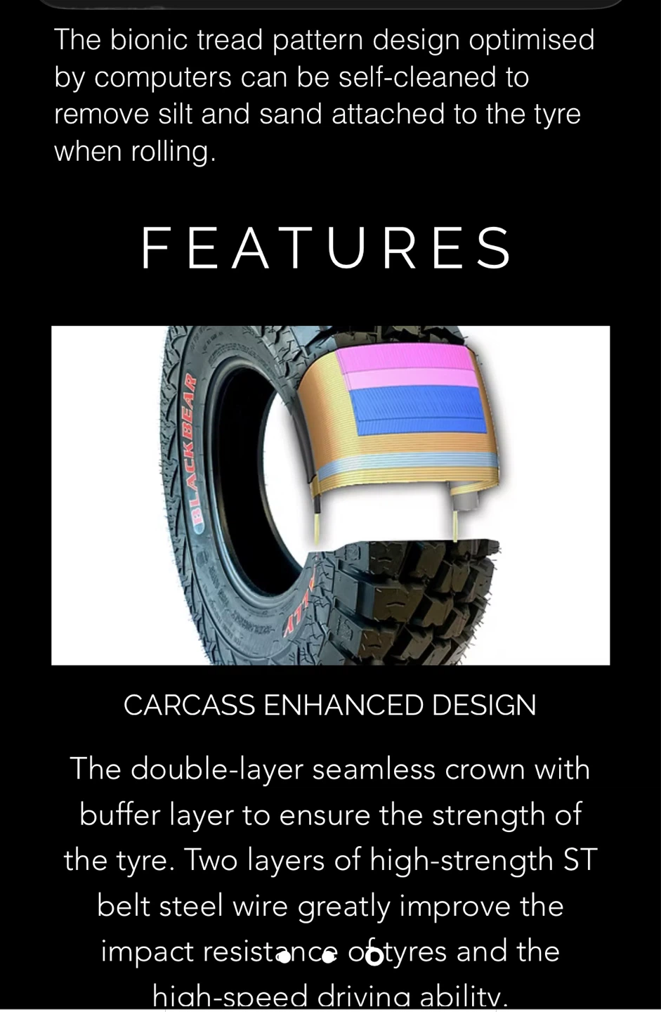 Black Bear BAJA RALLY Off-Road Tire - photo 3