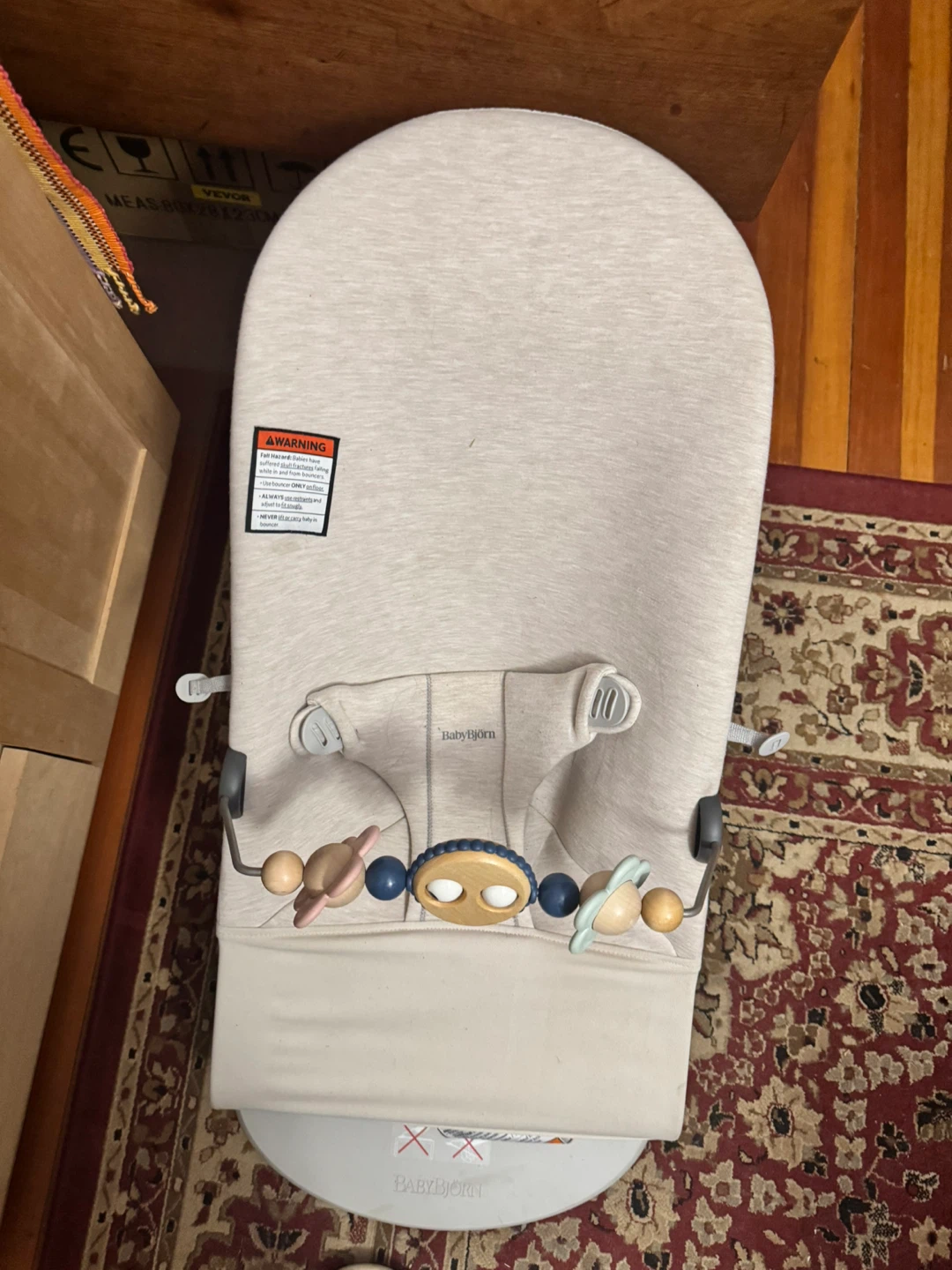 BabyBjörn Bouncer Balance Soft - Light Beige