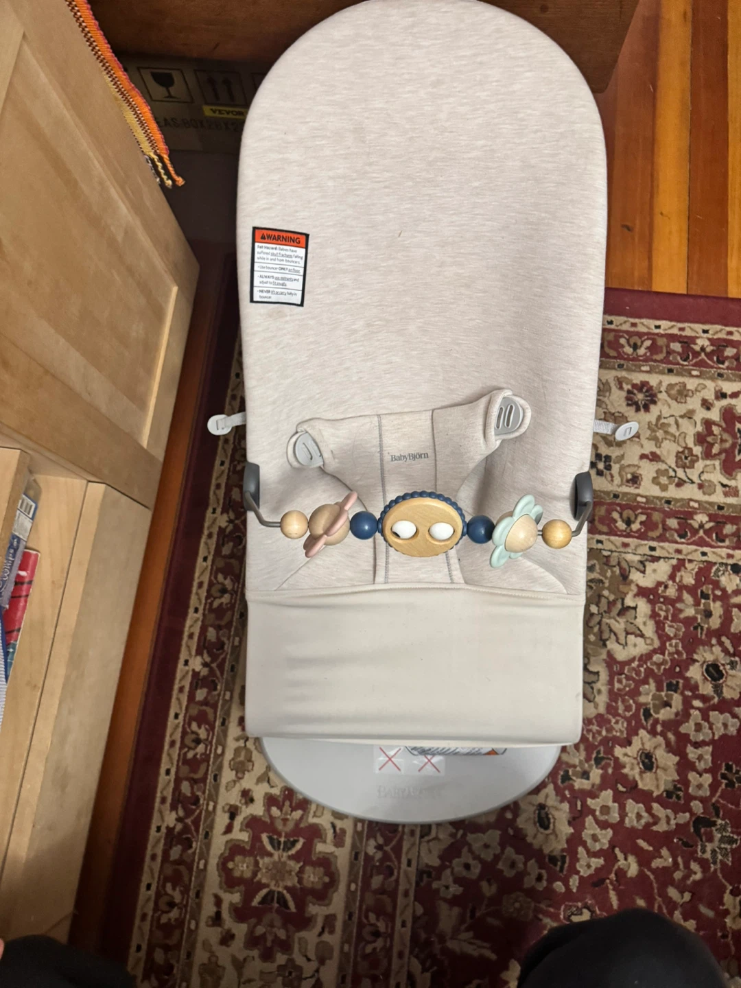 BabyBjörn Bouncer Balance Soft - Light Beige - photo 4