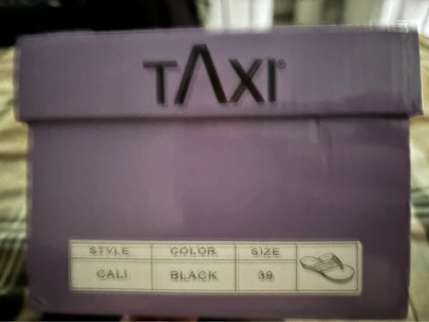 TAXI Cali Black Sandals Size 39 - Giftable - photo 2