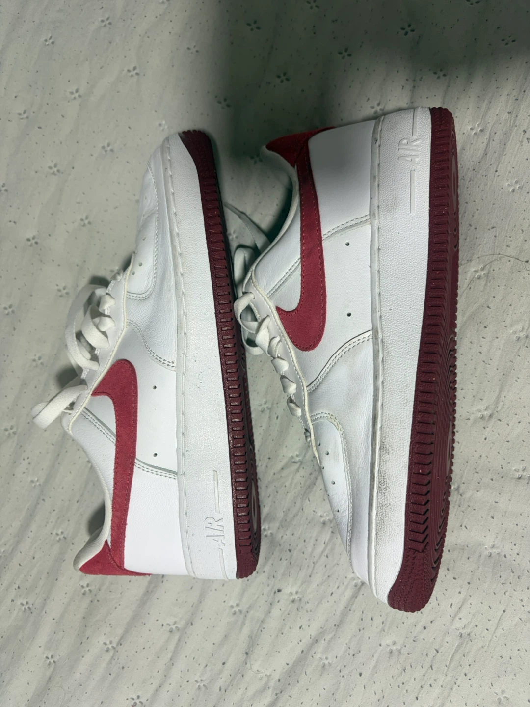 Nike Air Force 1 Sneakers - White/Pink - photo 4