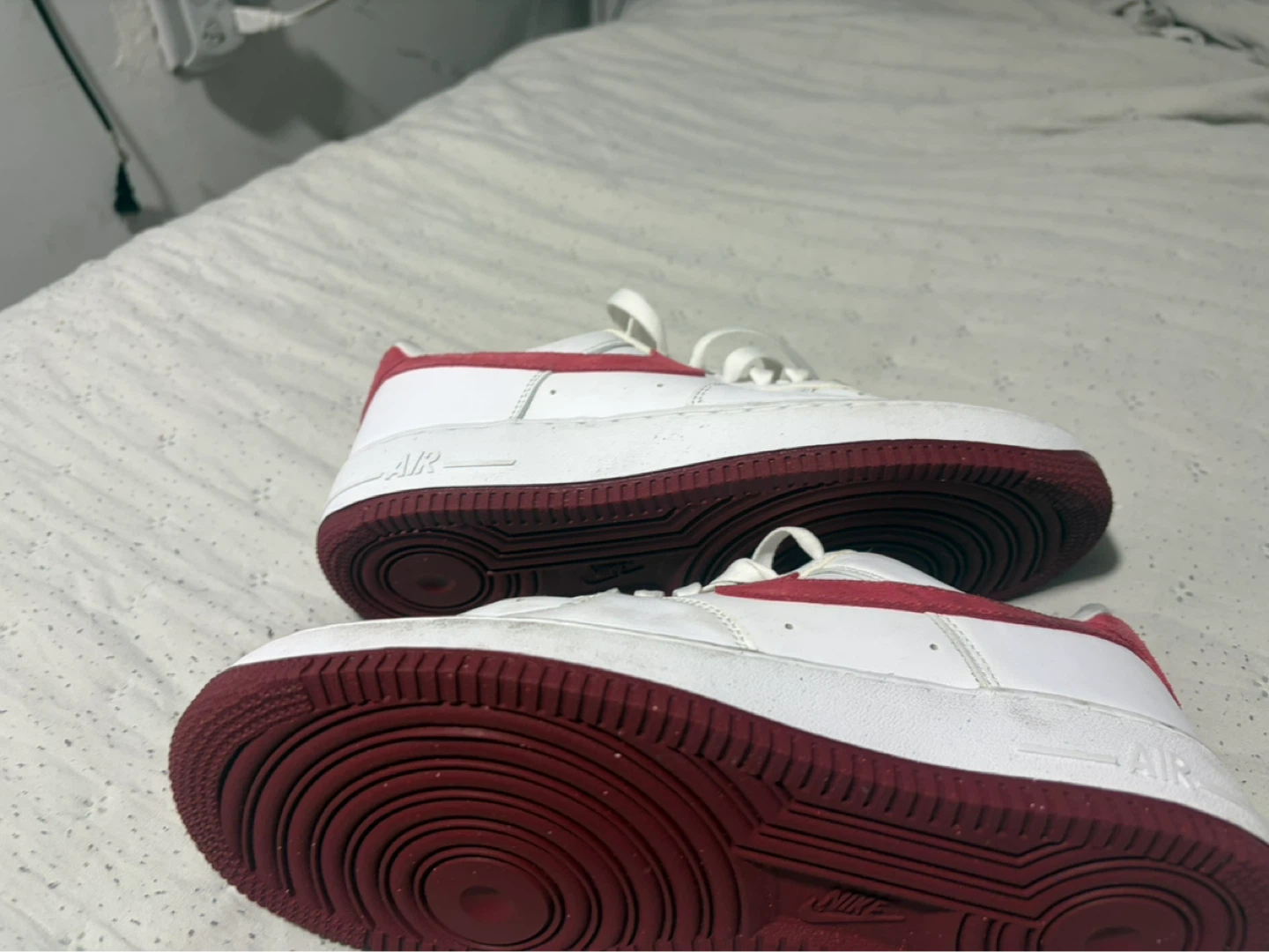 Nike Air Force 1 Sneakers - White/Pink - photo 5