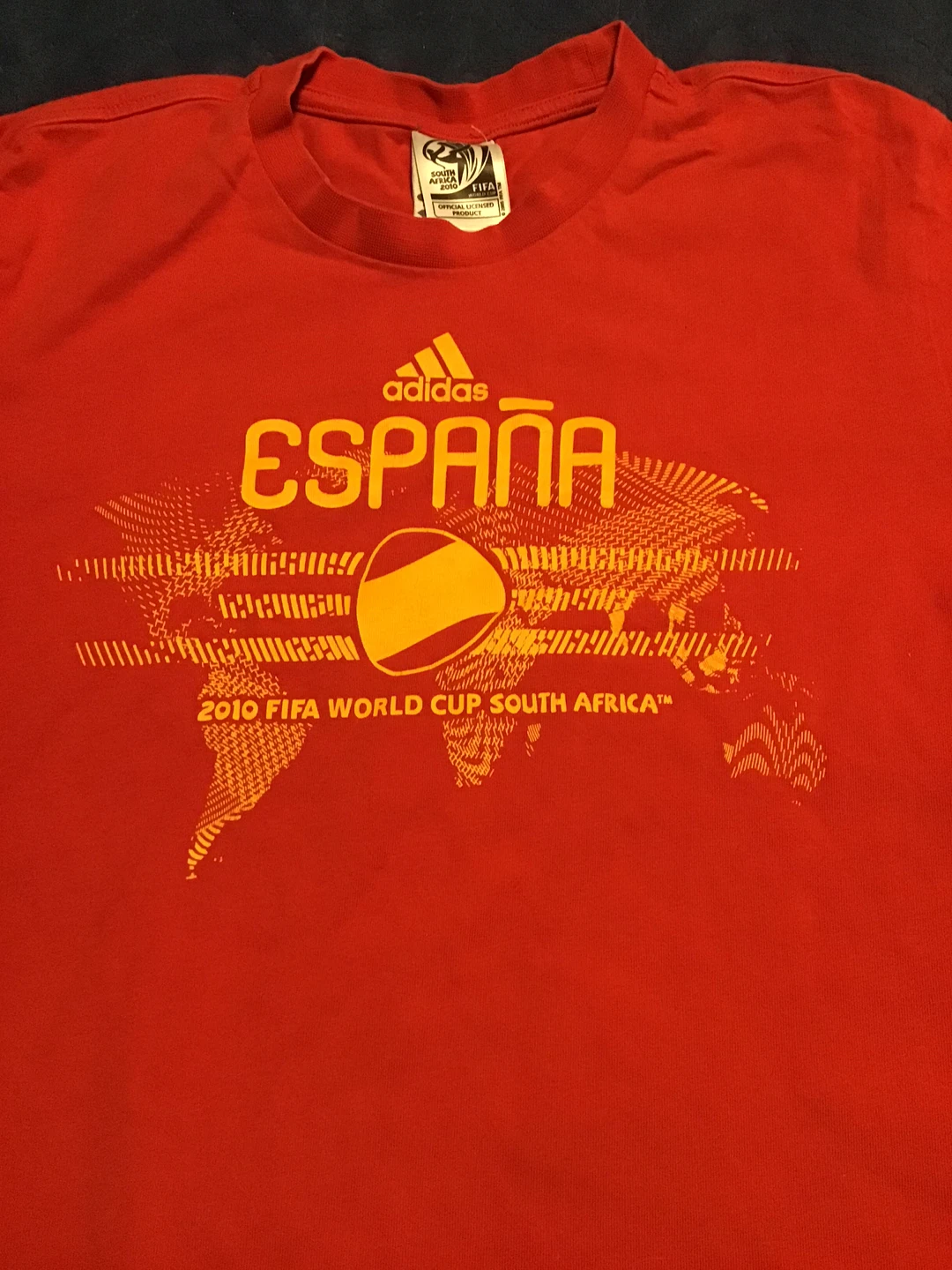 A true authentic shirt from the 2010 FIFA games