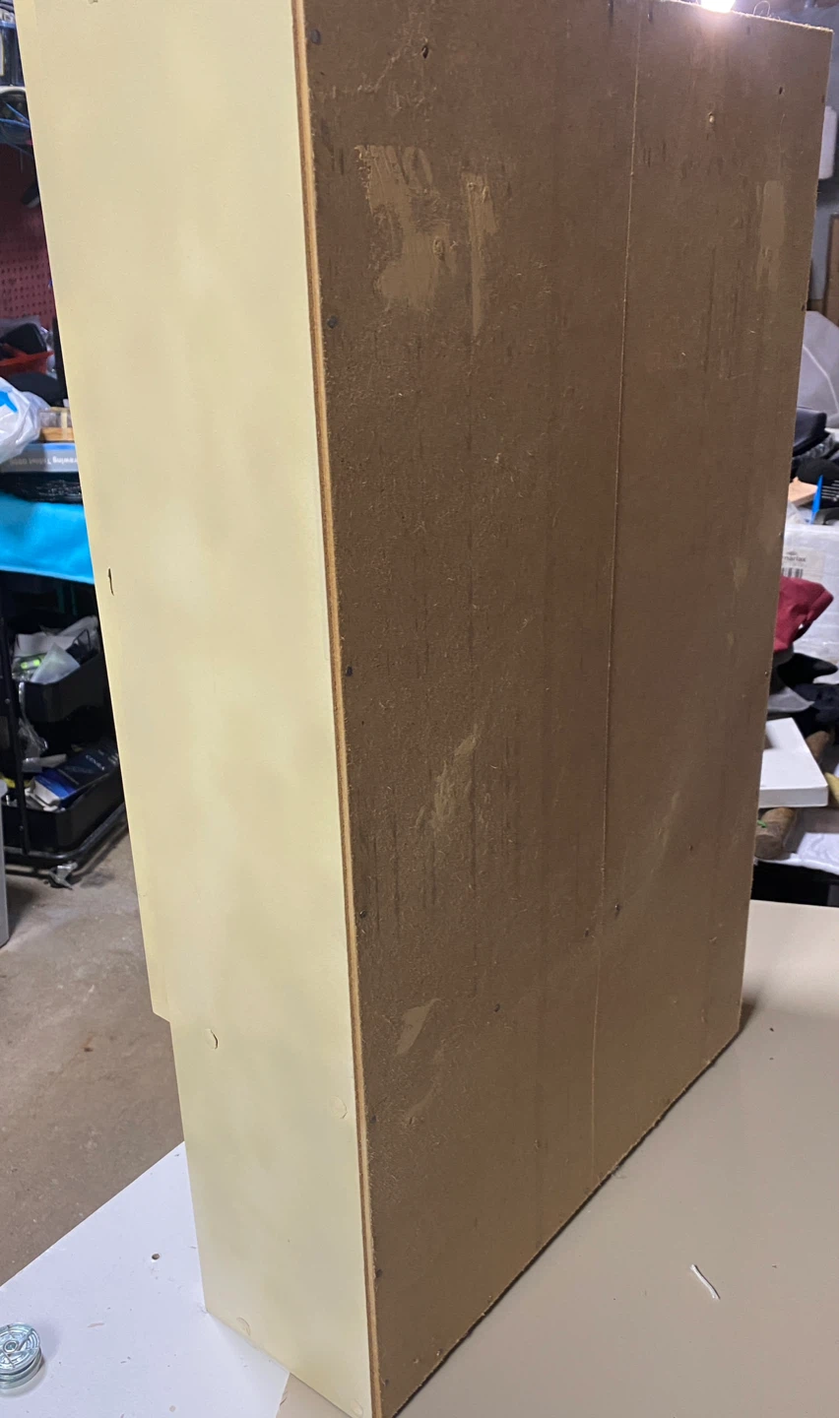 Two -Door Wall Cabinet with Open Shelf - photo 4