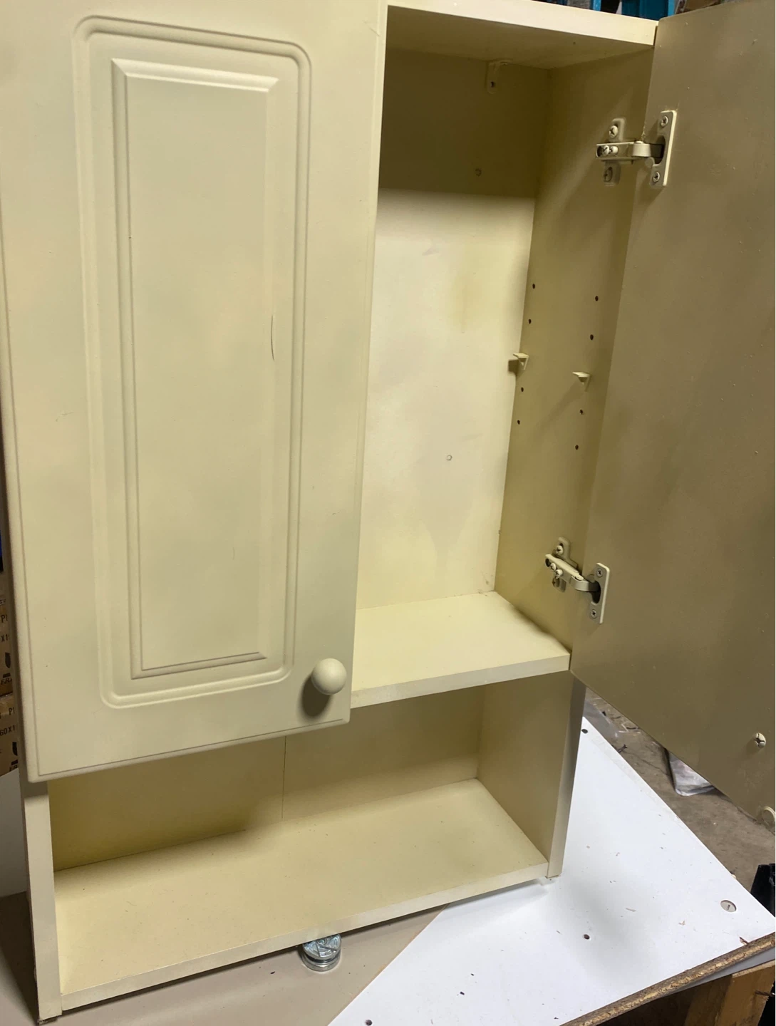 Two -Door Wall Cabinet with Open Shelf - photo 3