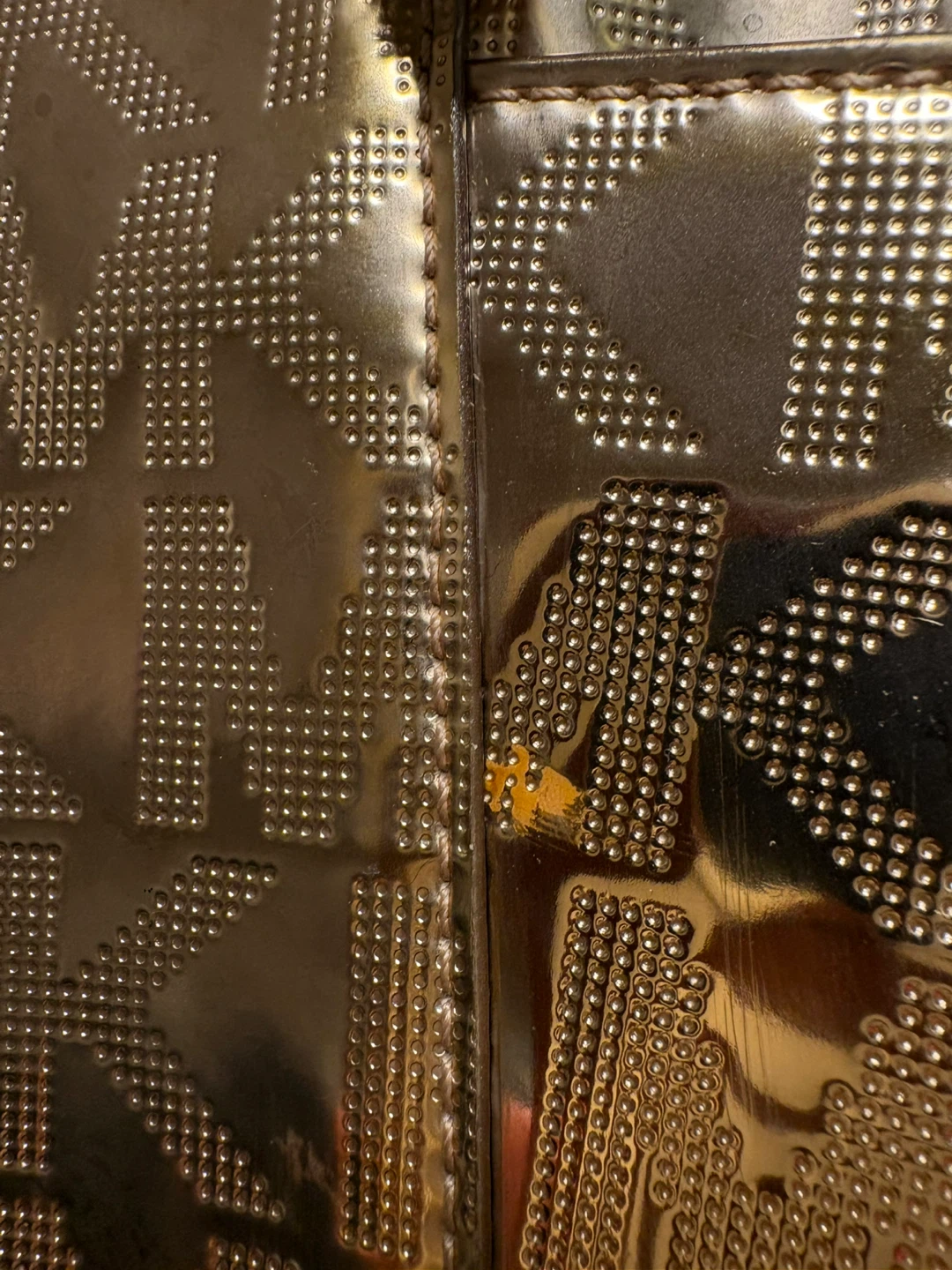 Michael Kors Rose Gold Metallic Tote Bag - photo 3