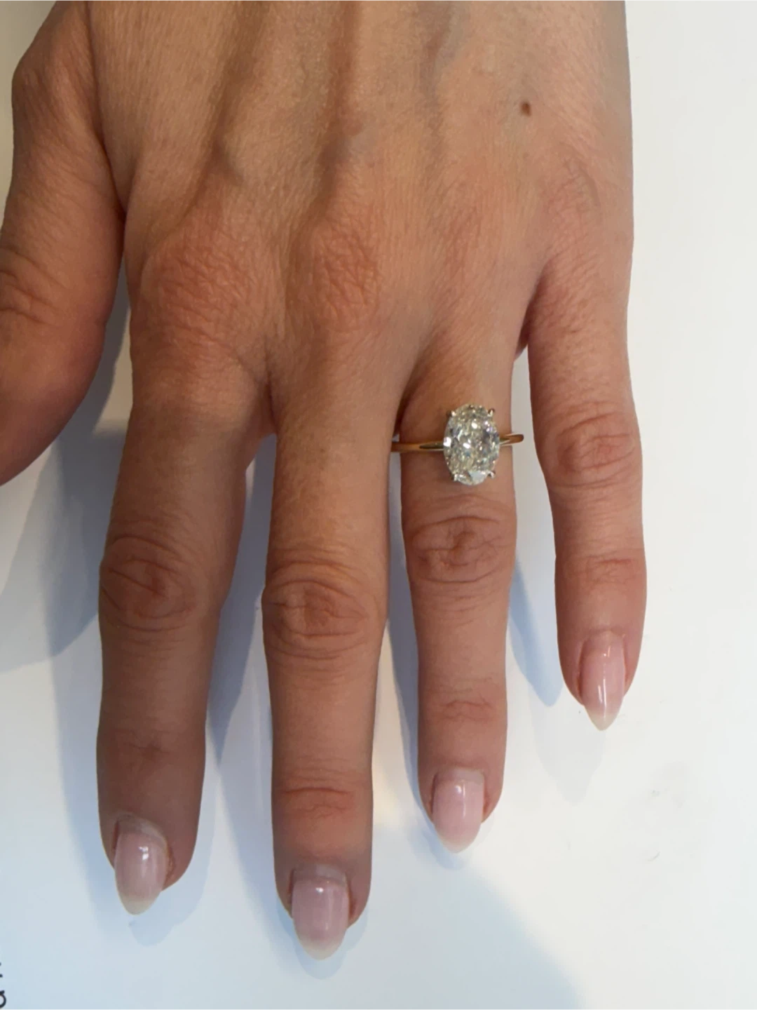 3 carat natural diamond ring (GIA certified) - photo 2
