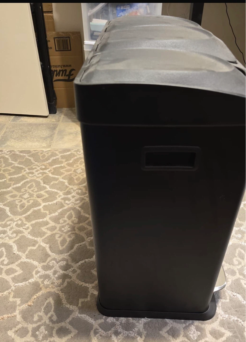 Triple Compartment Step Trash Can - photo 3