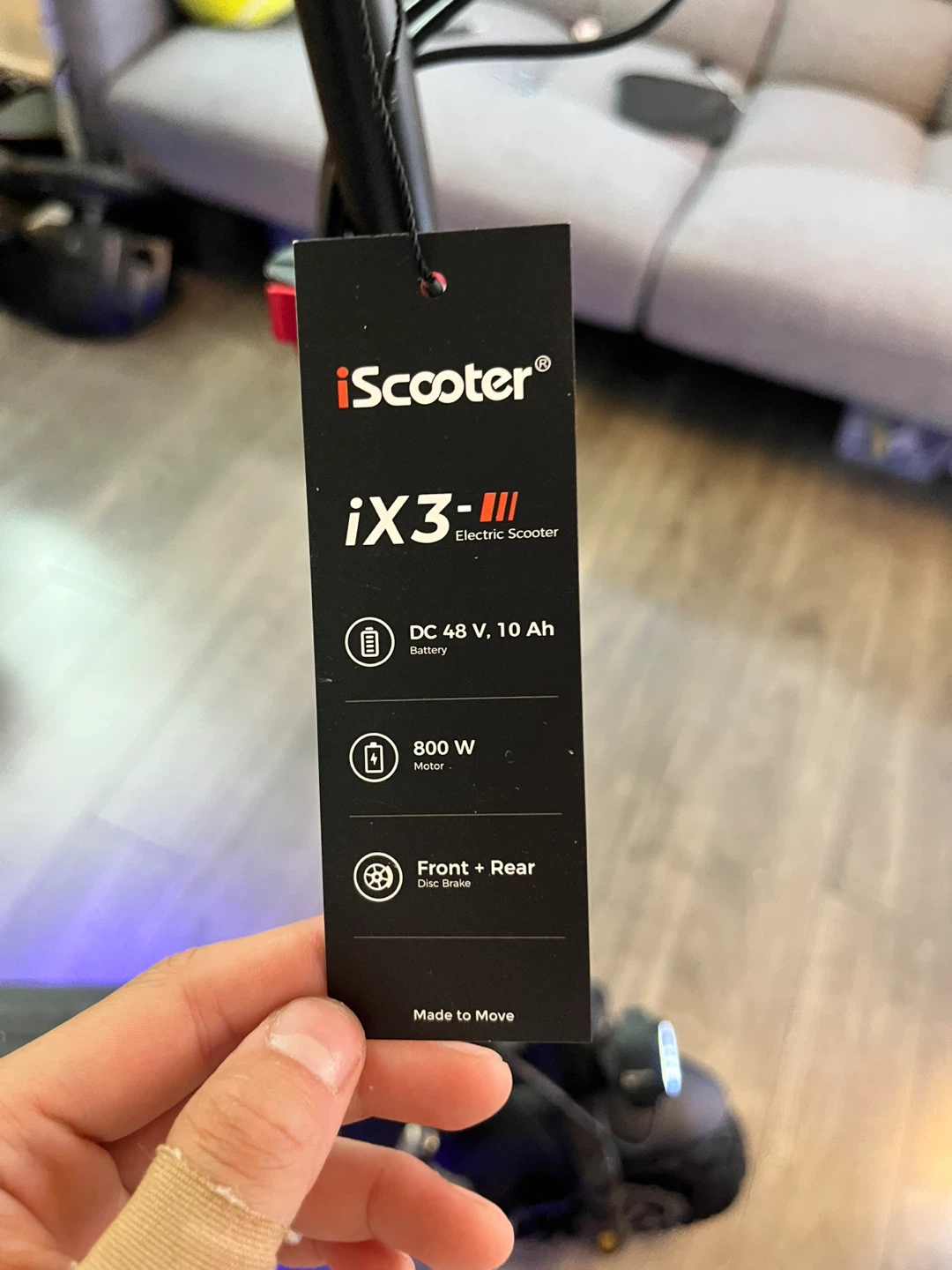 iScooter iX3 Electric Scooter - photo 3