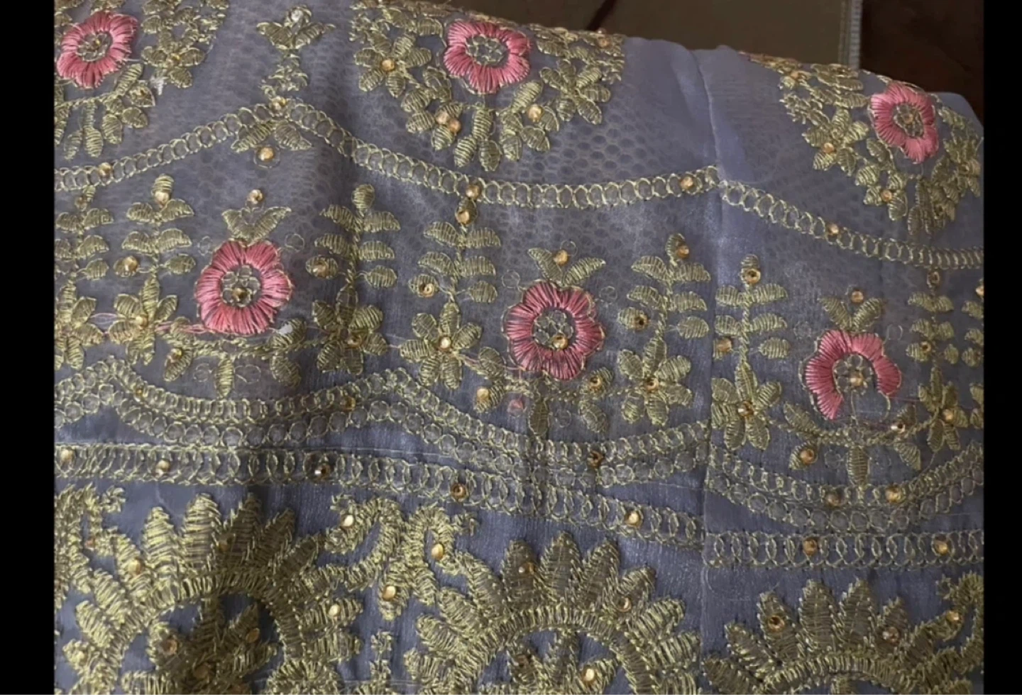 Embroidered Lehenga Choli Set with Dupatta - photo 4