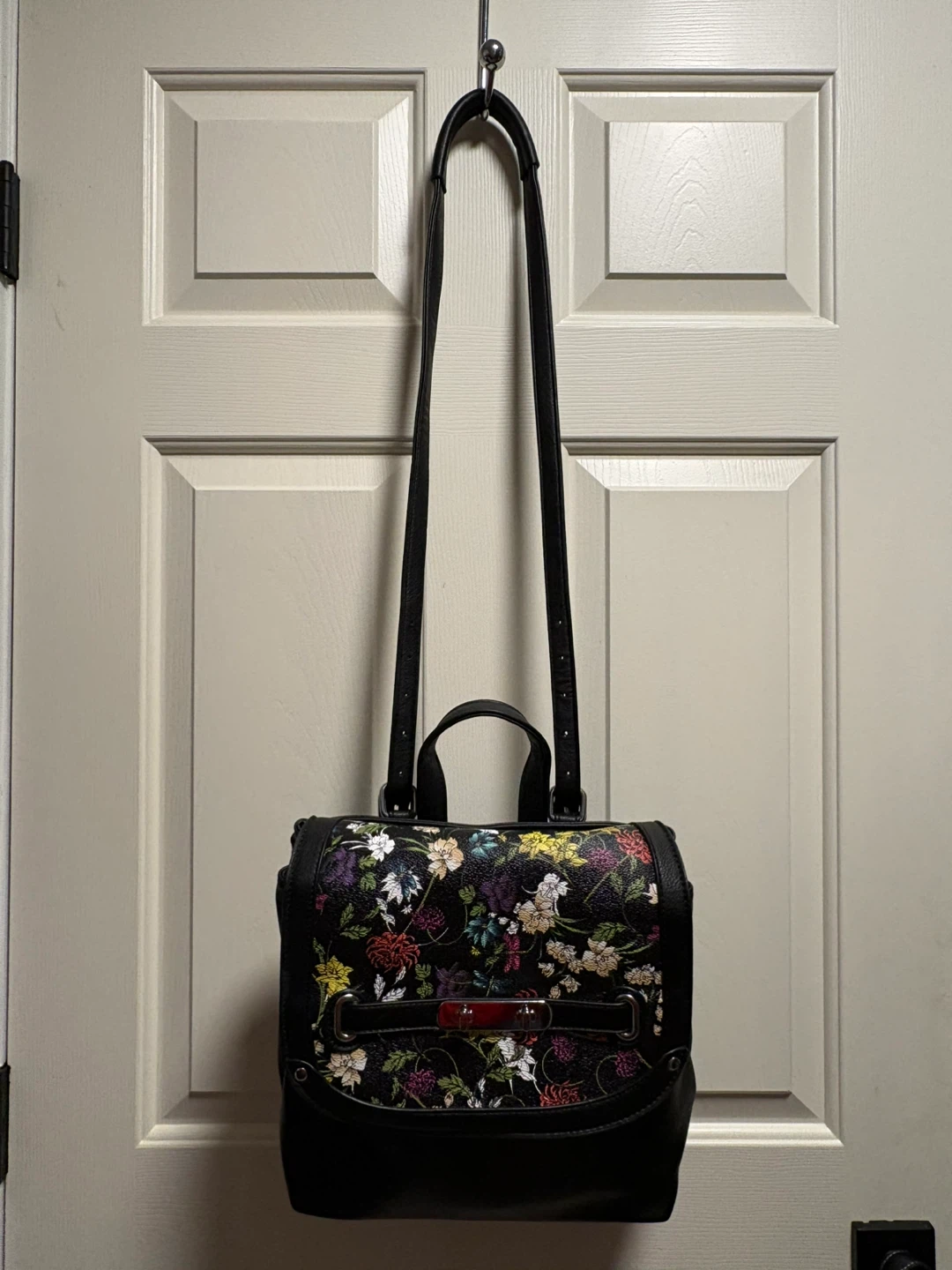 Magnolia and Vine Floral Backpack Purse - photo 5