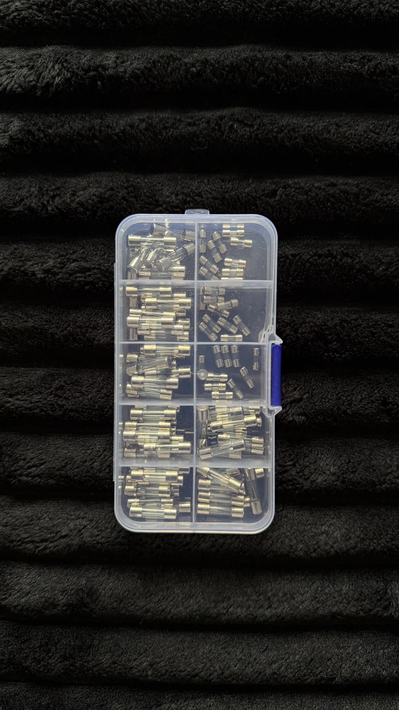 AIEX 100pcs Fast-Blow Glass Fuse Assortment Kit - photo 2