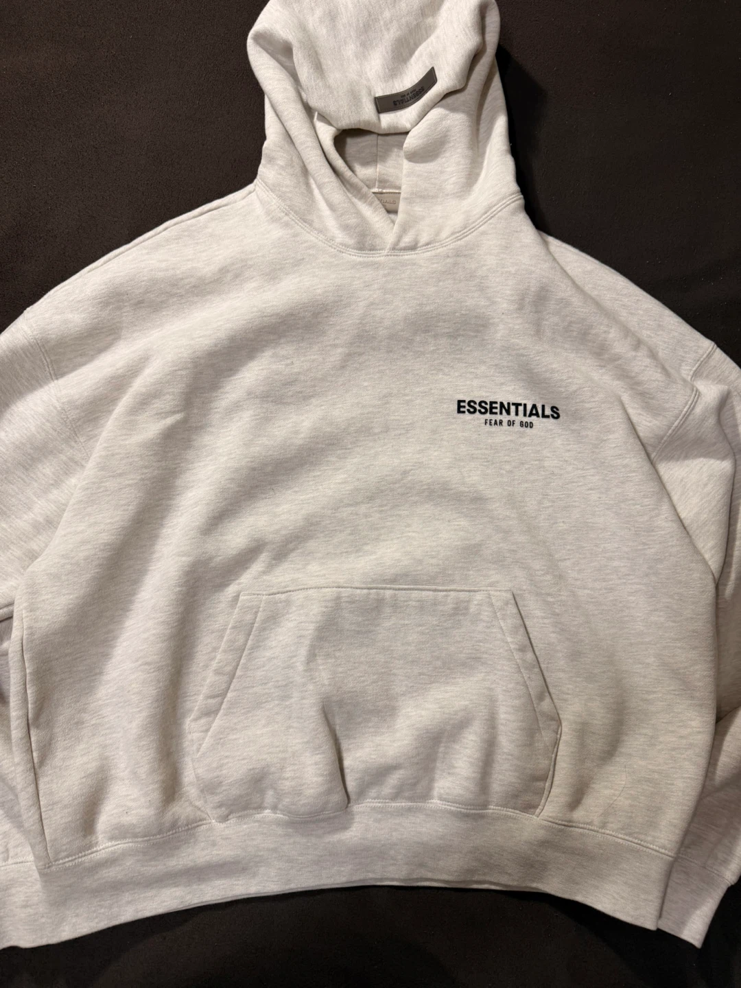 ESSENTIALS Fear of God Hoodie Light Grey - photo 2