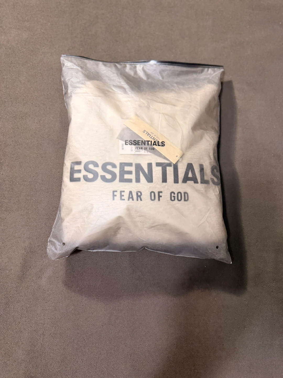ESSENTIALS Fear of God Hoodie Light Grey - photo 5