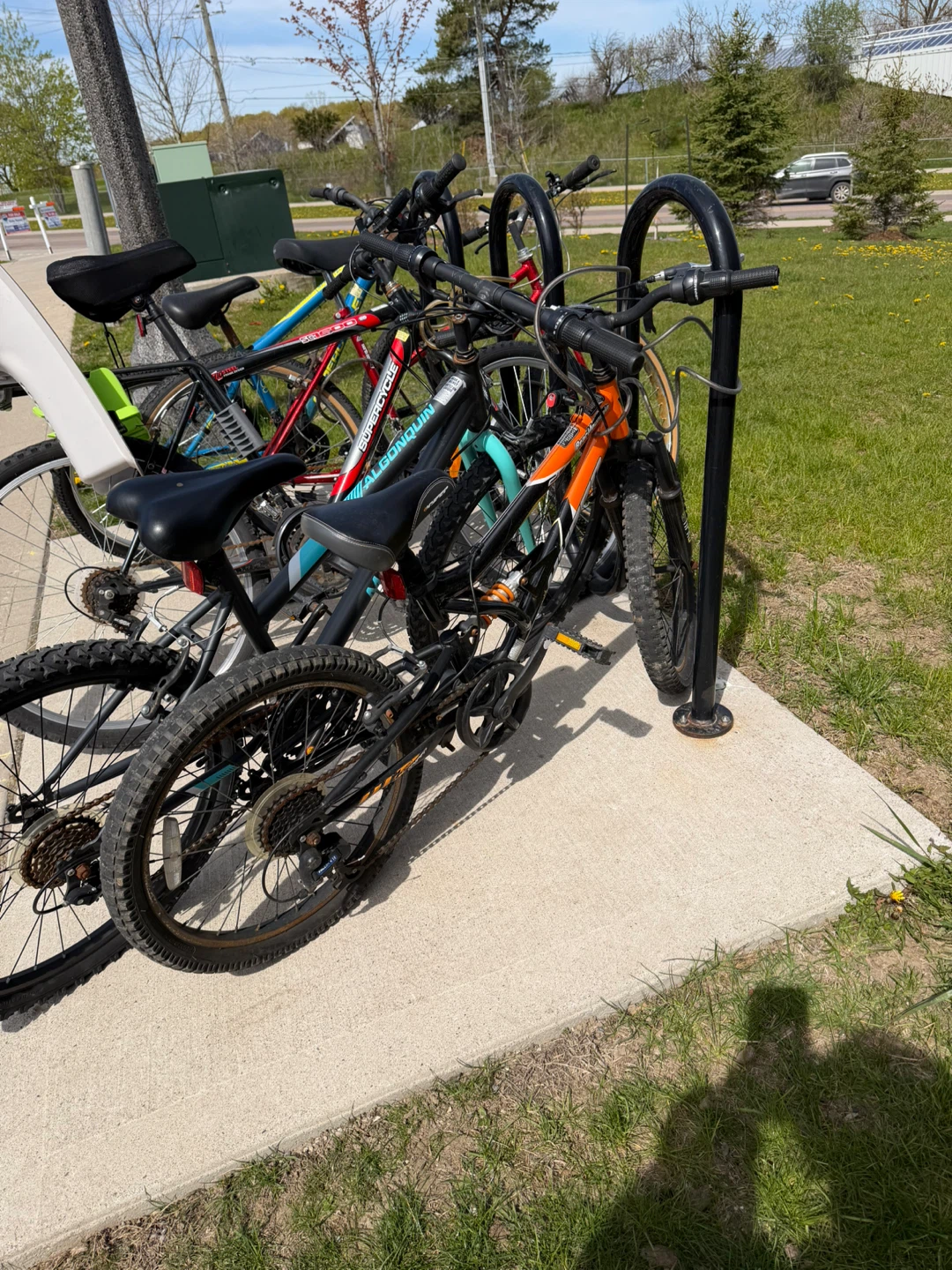 Orange Mountain Bike