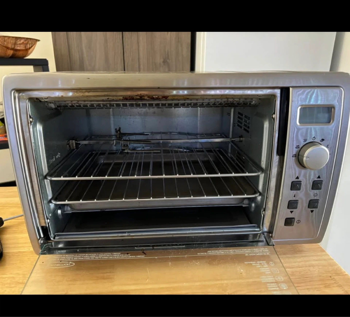Black+Decker Stainless Steel Convection Oven - photo 4