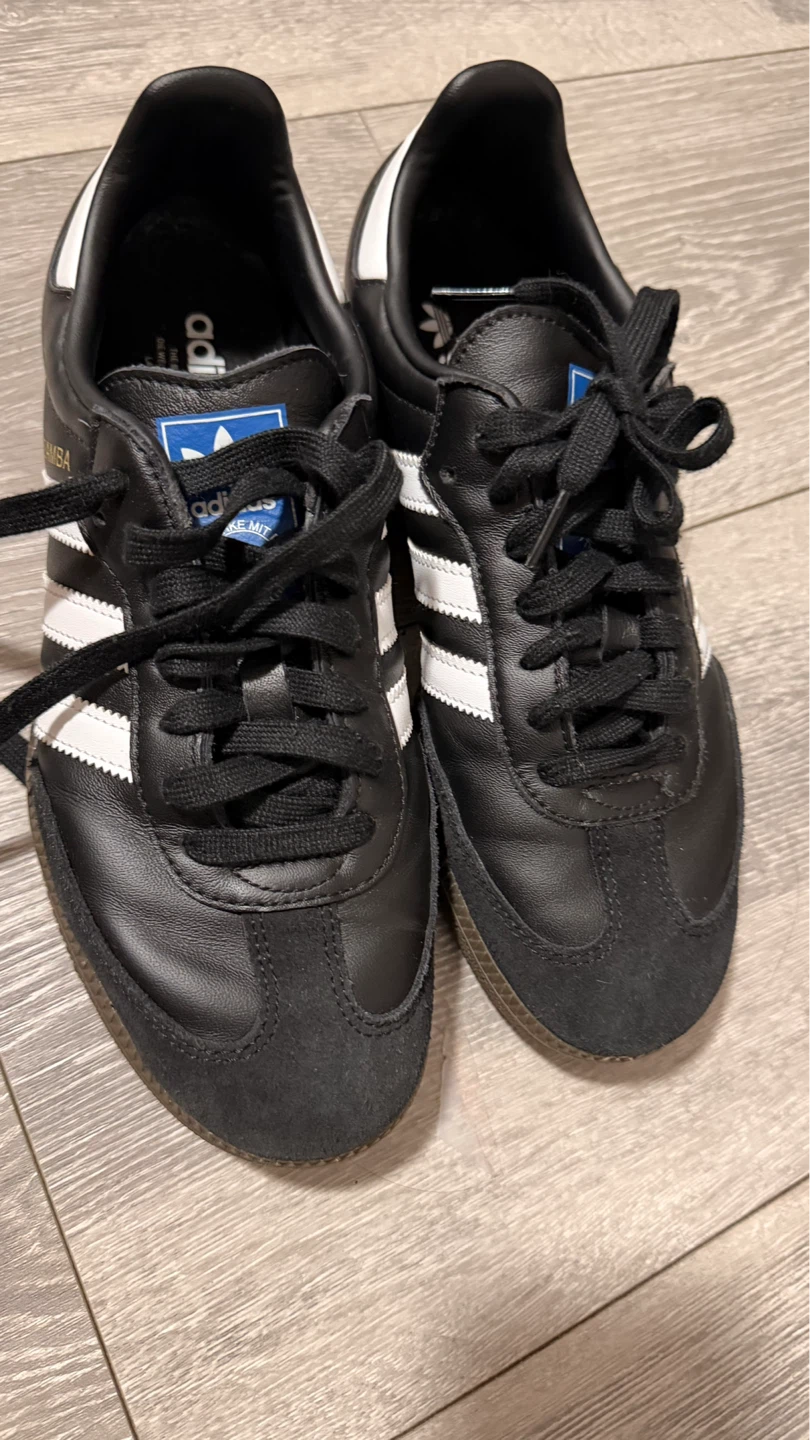 Adidas Samba Classic Shoes Black White - photo 2