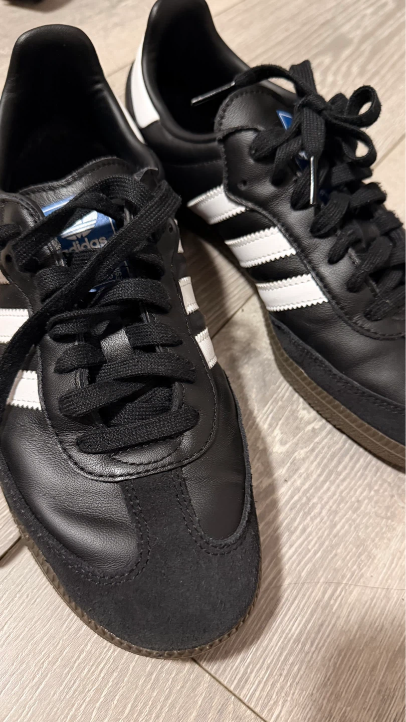 Adidas Samba Classic Shoes Black White - photo 3