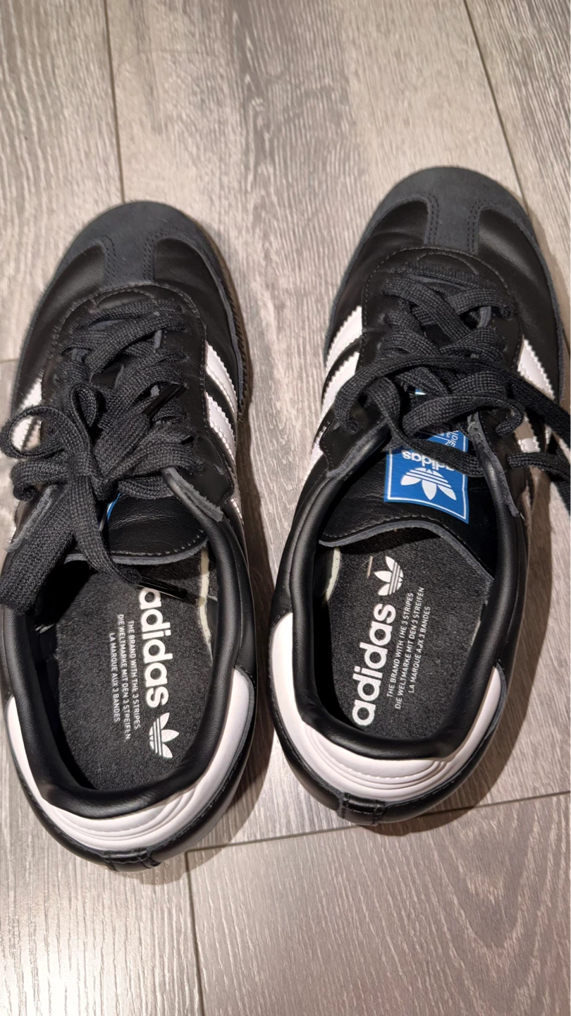 Adidas Samba Classic Shoes Black White - photo 4