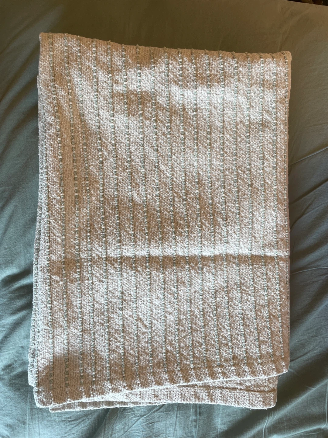 White Striped iKEA Rug - 1.06m x 1.62m - photo 3