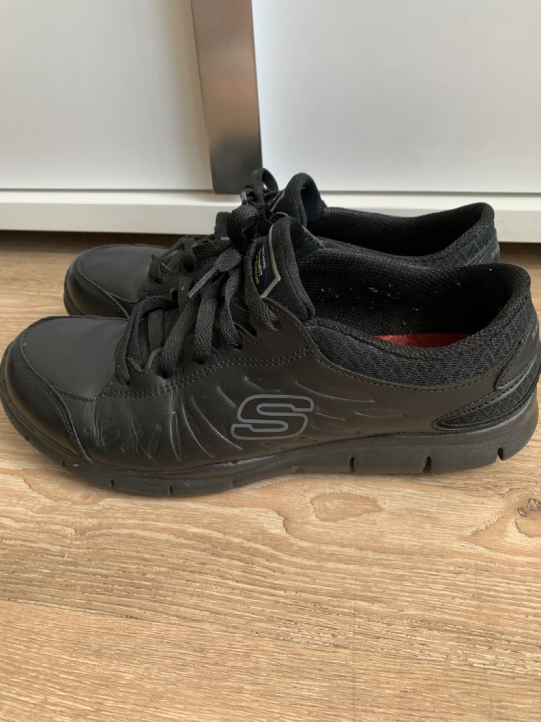 Skechers Relaxed Fit Slip Resistant Black Shoes - photo 3
