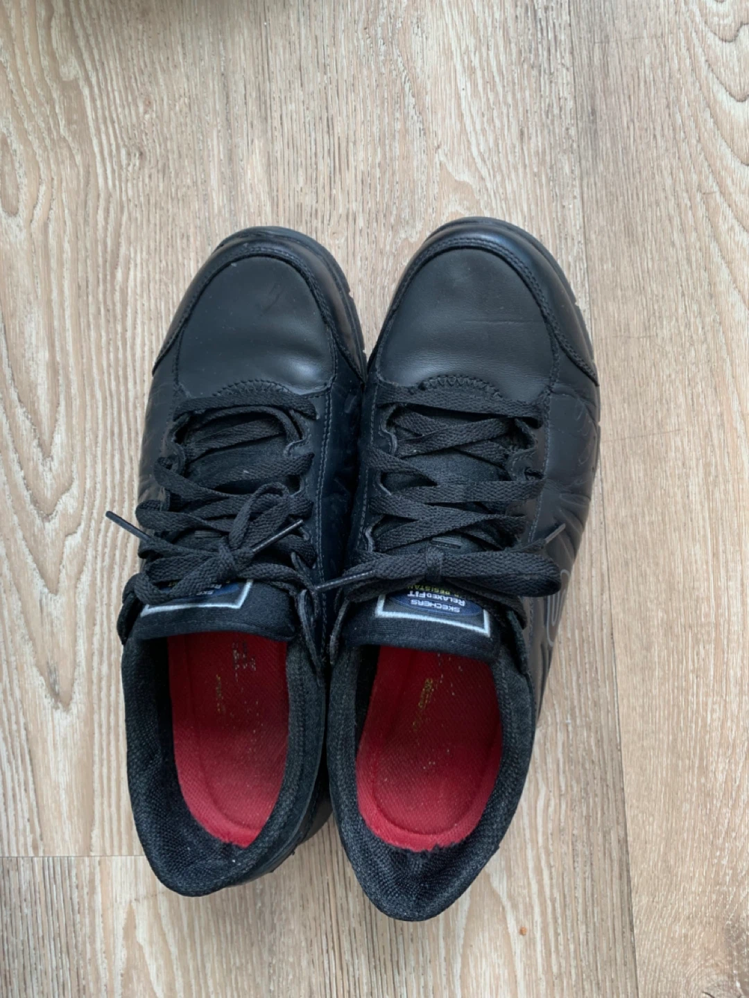 Skechers Relaxed Fit Slip Resistant Black Shoes - photo 5