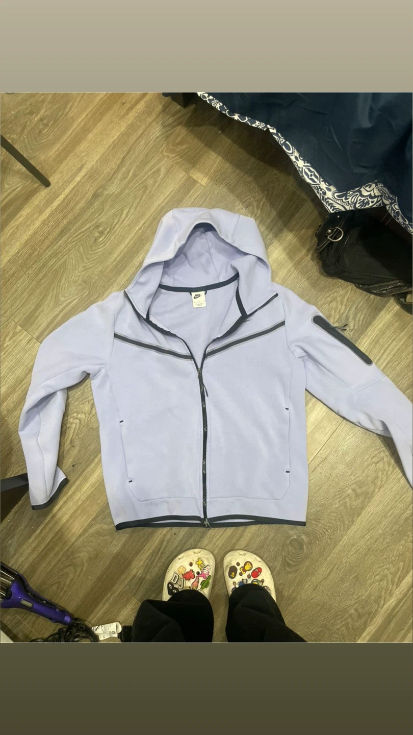 Nike Tech Fleece Hoodie Light Purple