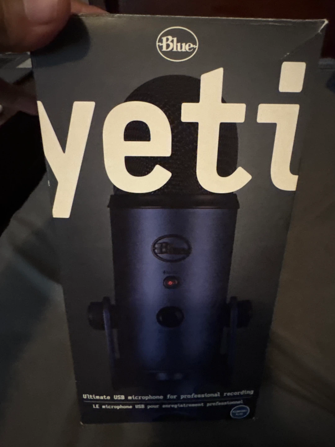 Blue Yeti USB Microphone - Cobalt Blue