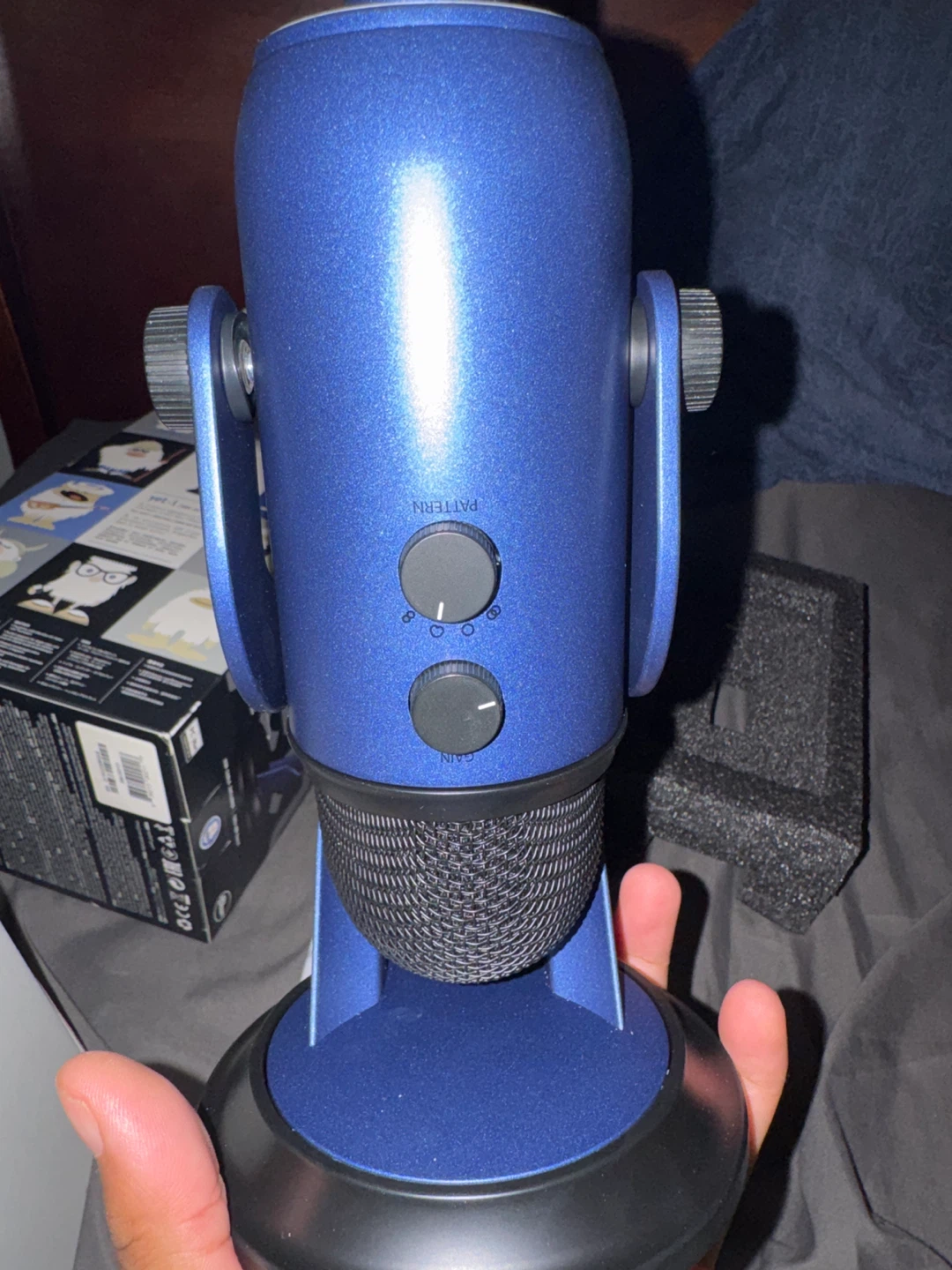 Blue Yeti USB Microphone - Cobalt Blue - photo 4