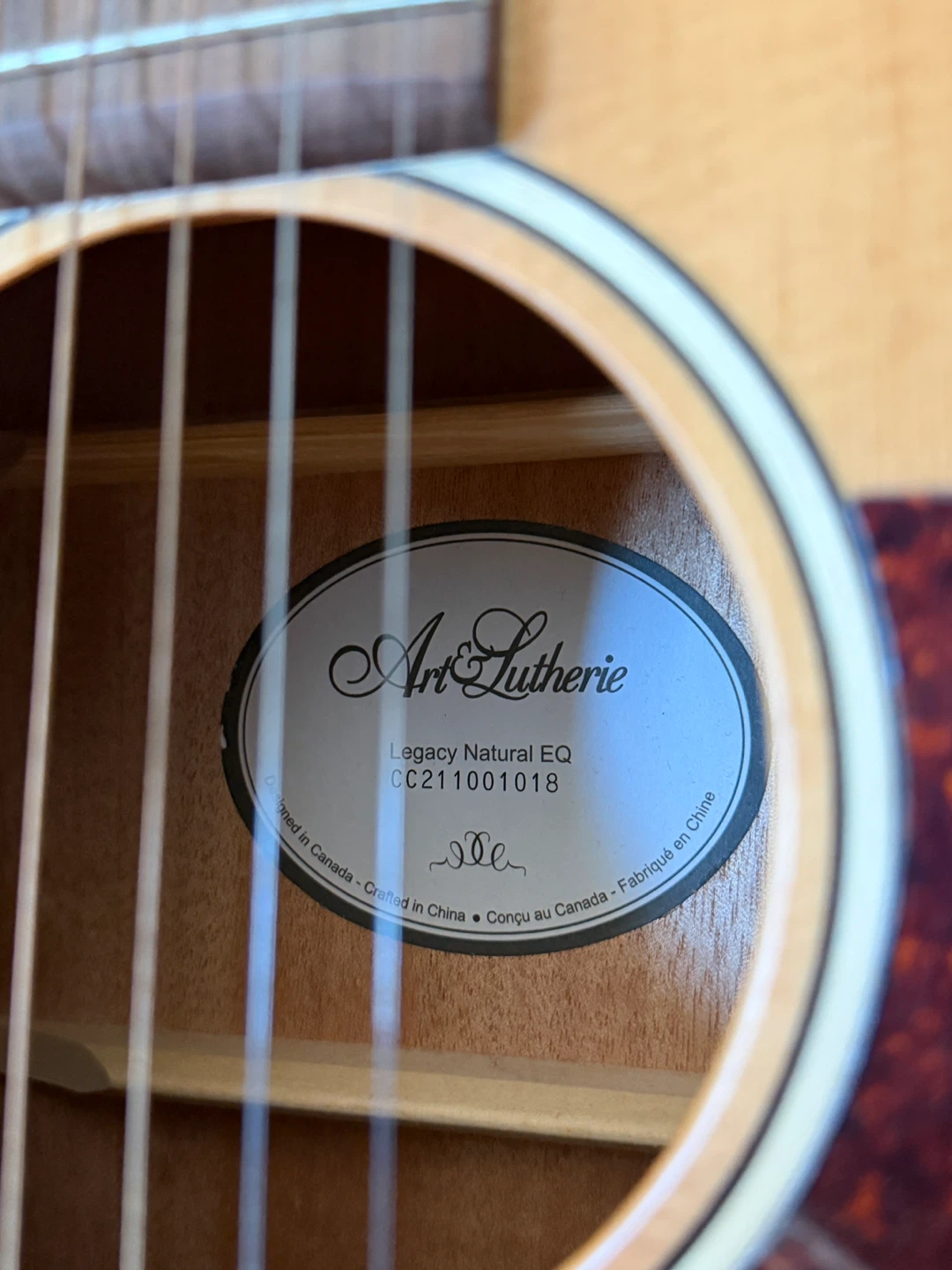 Art & Lutherie Legacy Natural EQ Acoustic Guitar - photo 2