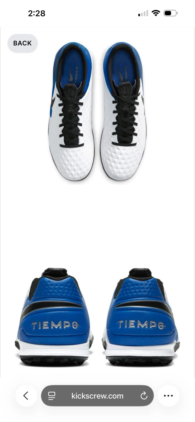 Nike Tiempo Legend 8 Indoor Soccer Shoes - photo 2